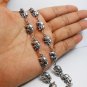 Silver Asia Elephant Bracelet, 925 Sterling Silver, Elephant Link Bracelet