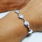 Round Dome Bracelet, 925 SterlingSterling, Silver Jewelry, Link Bracelet