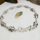 Sterling Silver Bracelet, Silver Frog Bracelet, Womens Silver Bracelet Sterling Silver Bracelet, Silver Frog Bracelet, Womens Silver Bracelet