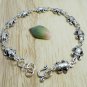 Sterling Silver Bracelet, Silver Frog Bracelet, Womens Silver Bracelet