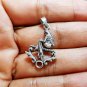 Delightful Handcraft Sterling Silver Virgo Star Sign Charm,Virgo Charm,Virgo Zodiac Charm