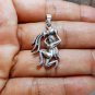 Handcraft Sterling Silver Aquarius Star Sign Charm,Aquarius Charm,Aquarius Zodiac Charm