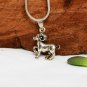 Lovely Handcraft Sterling Silver Aries Star Sign Charm,Aries Sign Charm,Aries Charm