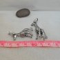 3D Silver Moving Giraffe Charm, 925 Sterling, Handmade Charm