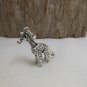 3D Silver Moving Giraffe Charm, 925 Sterling, Handmade Charm