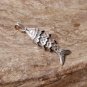 3D Silver Moving Fish Charm, 925 Sterling, Handmade Charm, Moving Fish Pendant, Bracelet Charm