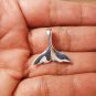 Cute 925 Silver Blue Whale Tail Pendant,Tail Pendant,Fish Tail Pendant,Dolphin Tail Pendant