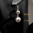 Cute Hollow Sterling Silver Double Ball Drop Earrings Cute Hollow Sterling Silver Double Ball Drop Earrings