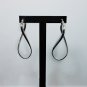 925 Sterling Silver Infinity Hoop Earrings, Silver Valentine Earrings