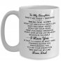 Great Dad To My Daughter Tea Cup, Meaningful Gift Mug from Father Papa Daddy