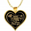 Valentine's Day Gift - To My Wife - Thank You For Being My Best Friend Necklaces