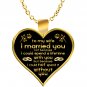 I Could Not Spend A Lifetime Without You Necklace Great Gift For Valentine's Day