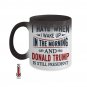 Impeach Trump - Novelty Large C-Shape Sarcasm Color Changing Coffee Mug