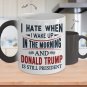 Impeach Trump - Novelty Large C-Shape Sarcasm Color Changing Coffee Mug