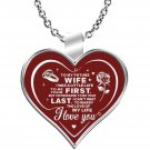 My Future Wife - Perfect Silver Necklace For Valentine's Day, Your Lovers, Bride