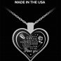 Valentine Day Gift Ideas, Wife's Birthday Silver Necklace, Husband Love Gifts