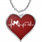 Alaskan Malamute Lover Necklace Gifts For Mom Aunt Sister Grandma, Birthday Gift