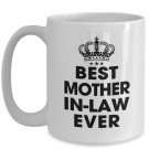 Mother Father's Day Mugs, Best Mother in Law Ever Cup From Daughter Son in law