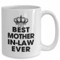 Mother Father's Day Mugs, Best Mother in Law Ever Cup From Daughter Son in law