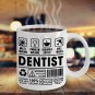 Dental Gift Both Side Print Mug for Teeth Hygienist Pediatric Doctor Nurse