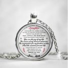 To My Amazing Remarkable Daughter Necklace Gift from Mother - Great for Birthday