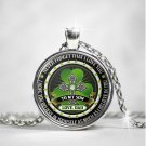 To My Son Love, Irish Dad - Inspirational Necklace from Father Papa for Birthday