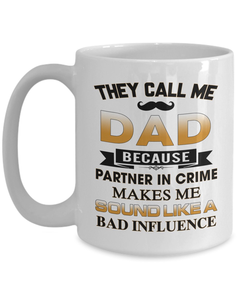 Bearded Dad Gift Mug Print - Best Gift for Birthday Special Occasion Anniversary