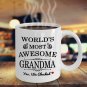 Grandma Grandpa Mug Print - Best Gift for Birthday Special Occasion Anniversary