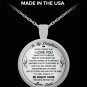 To My Daughter - Love, Dad Necklaces, Daughter's Gift from Father Mama Papa Mom