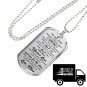 Great Mother To Son Luxury Gift Dog Tags From Mom Mommy Mama Birthday Presents