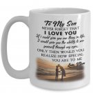 Love Son Gifts From Mom - Inspiration Novelty Coffee Mug For Children Birthdays