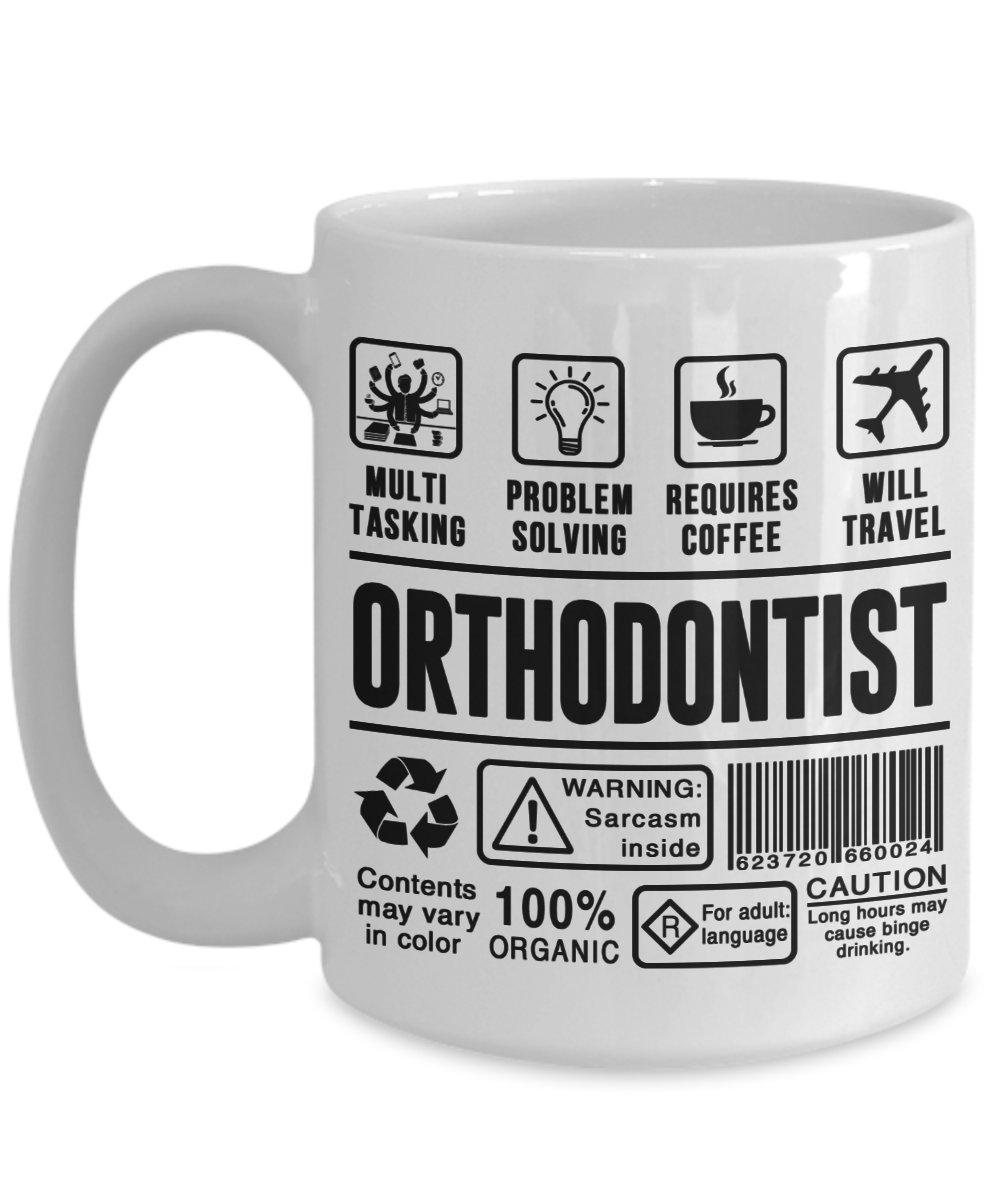 Orthodontic Mugs - Great For Brushing Teeth Hygienist - Dental ...