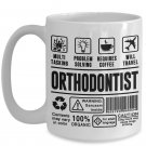 Orthodontic Mugs - Great For Brushing Teeth Hygienist - Dental Assistant Tea Cup
