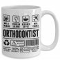 Orthodontic Mugs - Great For Brushing Teeth Hygienist - Dental Assistant Tea Cup