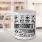 Orthodontic Mugs - Great For Brushing Teeth Hygienist - Dental Assistant Tea Cup