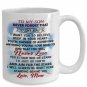 Great Gift Ideas Mommy To My Son Coffee Mug Print, Best for Birthday Anniversary