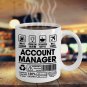 Accountant - Account Manger Coffee Mug Gifts - Nerd Geek Tea Cup For Women Men