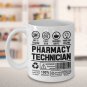 Pharmacy Technician White Novelty C-Shape Handle Sarcasm Meme Funny Mug