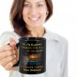 Valentine's Day - Thanks For The Orgasms Funny Novelty Black Mug For Boyfriend