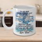 Gift to My Son - Love Dad Novelty Coffee Mug Print Best for Birthday Anniversary