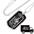 Veteran's Day Luxury Dog Tag Gifts - Great for Father Grandpa Uncle Mother Aunt
