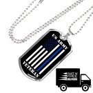Great Veteran's Day Luxury Dog Tag Gift, For Father Grandpa Uncle Mother Dad Mom
