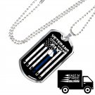 Veteran's Day Gift Idea - Luxury Dog Tag For Father Grandpa Uncle Mother Dad Mom