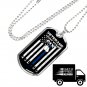 Veteran's Day Gift Idea - Luxury Dog Tag For Father Grandpa Uncle Mother Dad Mom