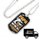 Father's Day Luxury Dog Tags - Birthday Gift For Dad Grandpa Papa Uncle Pop-Pops