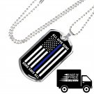 Father's Day Police Gifts - Nice Dog Tag For Father Grandpa Uncle Mother Dad Mom