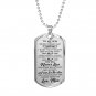 Great Mother To Son Luxury Gift Dog Tags From Mom Mommy Mama Birthday Presents