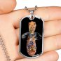 Cat Reflection Tiger Cute Dog Tag Chain - Gift For Daughter Dad Mom Mother's Day