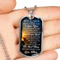 Great Dog Tag - Love Son Gift Ideas From Mom Mother Mum Mommy, Birthday Presents