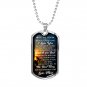 Great Dog Tag - Love Son Gift Ideas From Mom Mother Mum Mommy, Birthday Presents